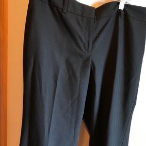 Ann Taylor black cuffed wool  trousers Sz.12